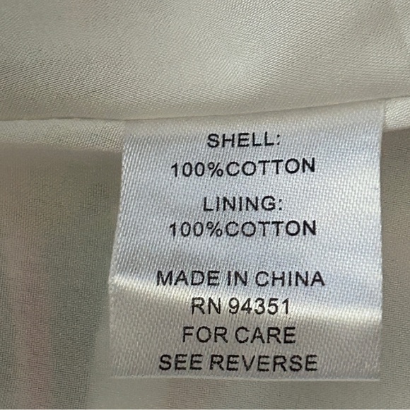 Jade Eyelet Paisley Floral Tiered Cotton Sundress Large NWT Maxi - Picture 9 of 11